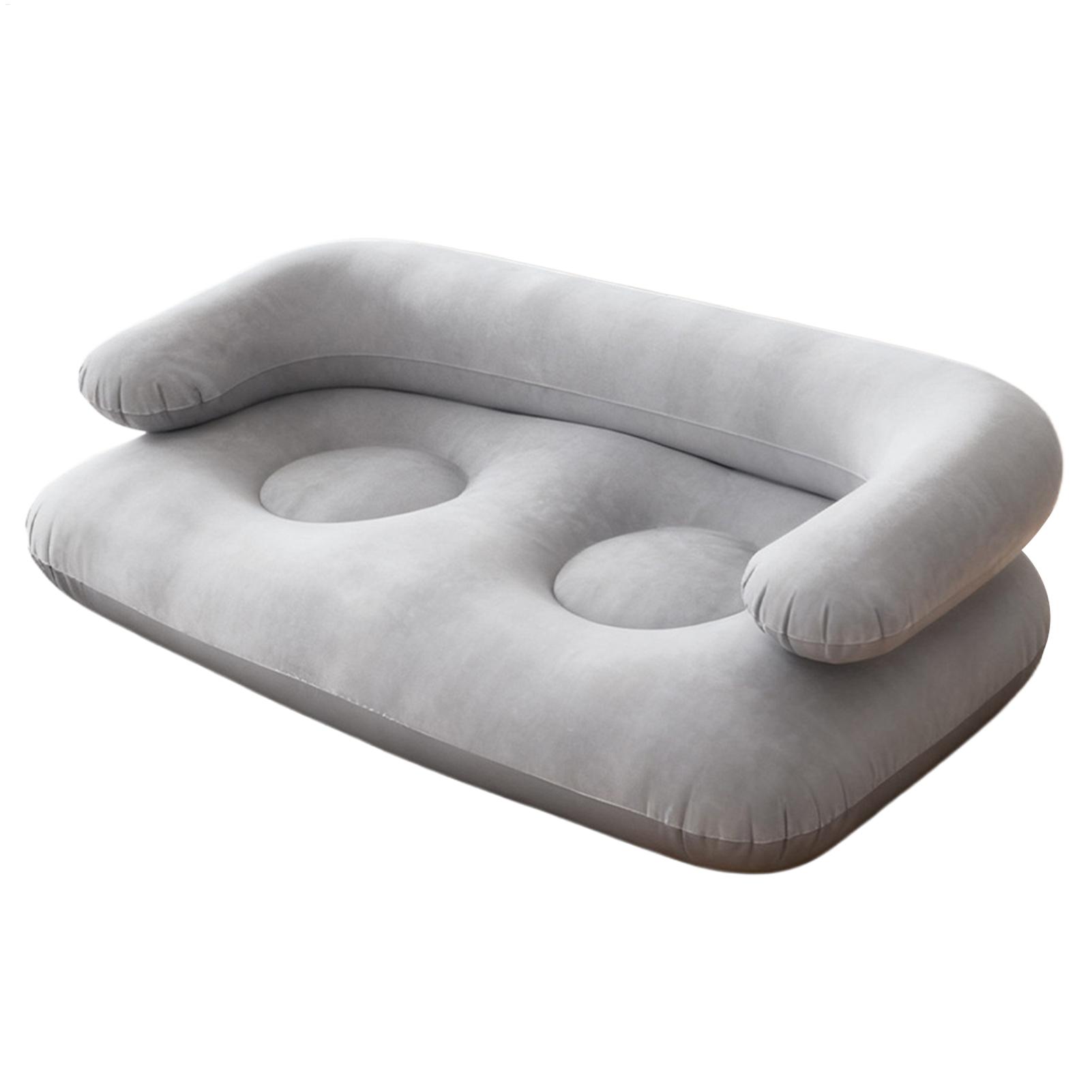 Outdoor Furniture Arhaus - Inflatable Double Sofa Flocking Portable Air