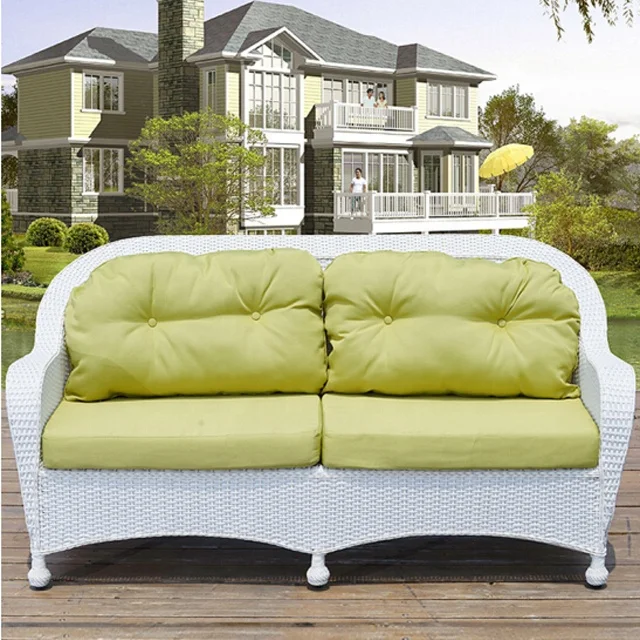 Outdoor Furniture Loveseat - # White Patio Wicker Couches Loveseat