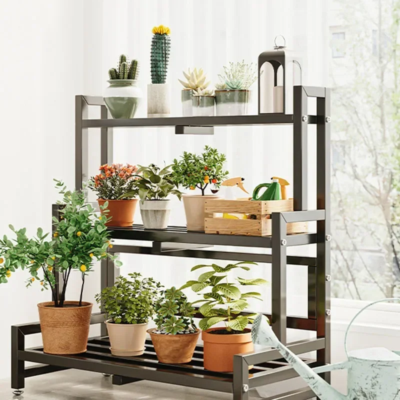 Tiered Display Plant Rack Shel - Outdoor Furniture Balcony บทวิจารณ์และราคา