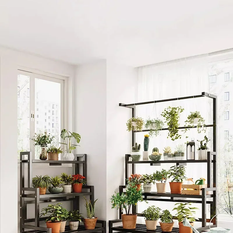 Tiered Display Plant Rack Shel - Outdoor Furniture Balcony บทวิจารณ์และราคา