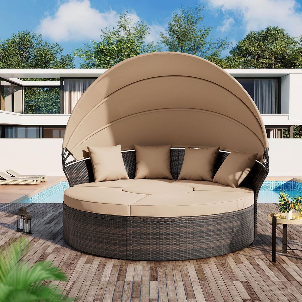 Patio 8 Pieces Outdoor Patio F - Outdoor Furniture Fire Pit บทวิจารณ์และราคา