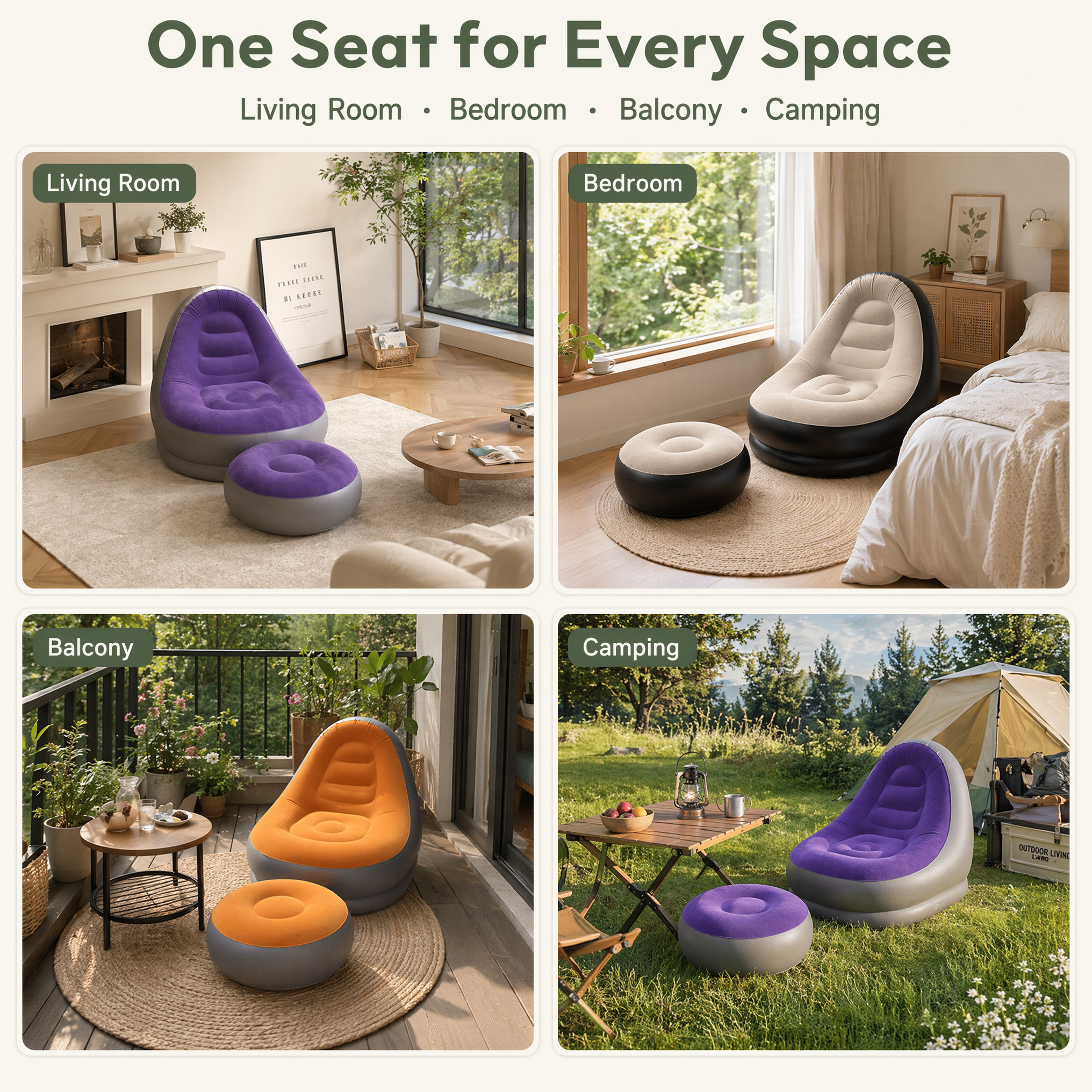 2 IN 1 Inflatable Sofa with St - Outdoor Furniture Arhaus บทวิจารณ์และราคา