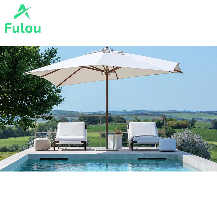 Modern Aluminum Sun Lounge UV  - Outdoor Furniture Quick Dry บทวิจารณ์และราคา