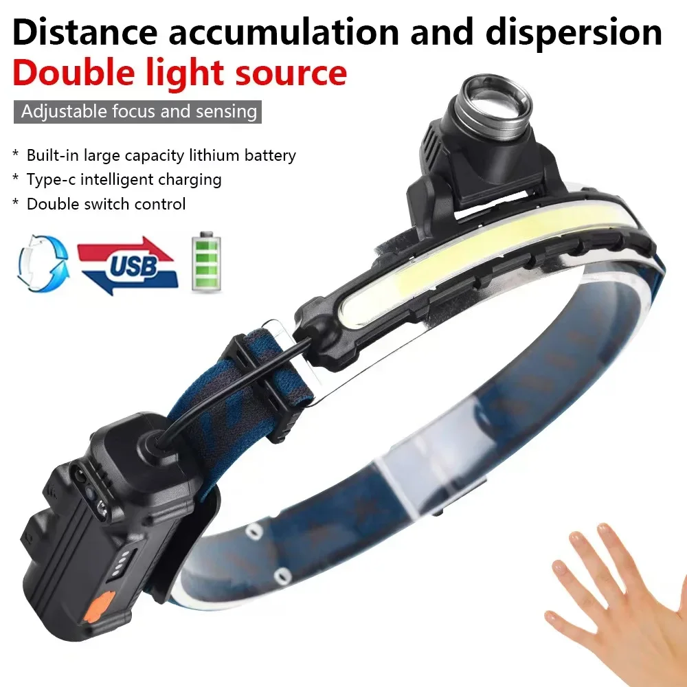 Smart Sensor COB LED Headlight - Outdoor Furniture Types บทวิจารณ์และราคา