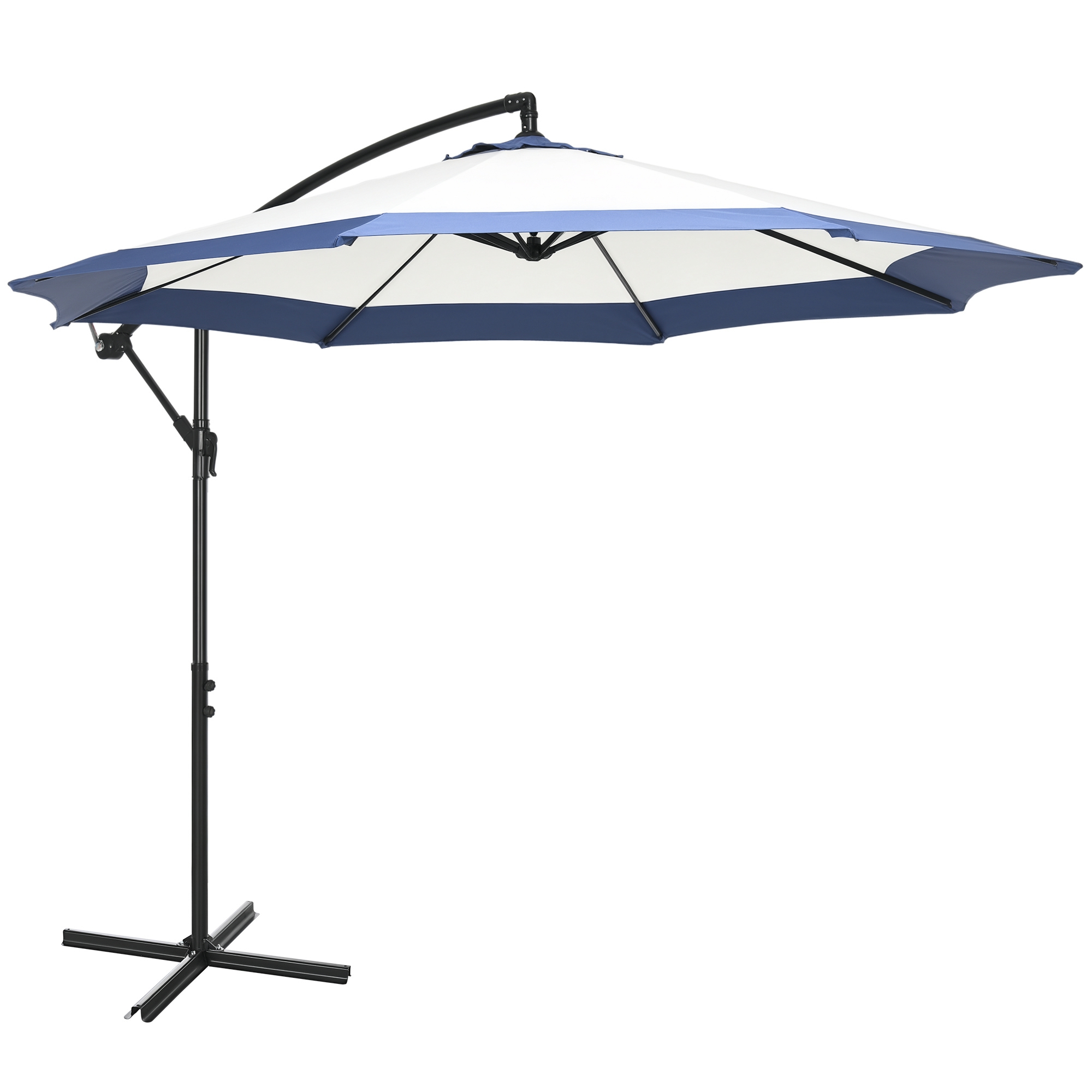 10FT Cantilever Umbrella Offse - Outdoor Furniture Year Round บทวิจารณ์และราคา