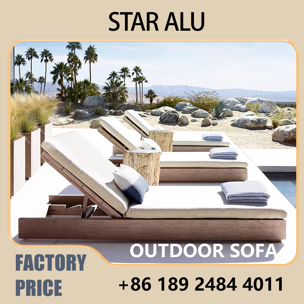 Outdoor Teak Wood Chaise Loung - Outdoor Furniture Quick Dry บทวิจารณ์และราคา