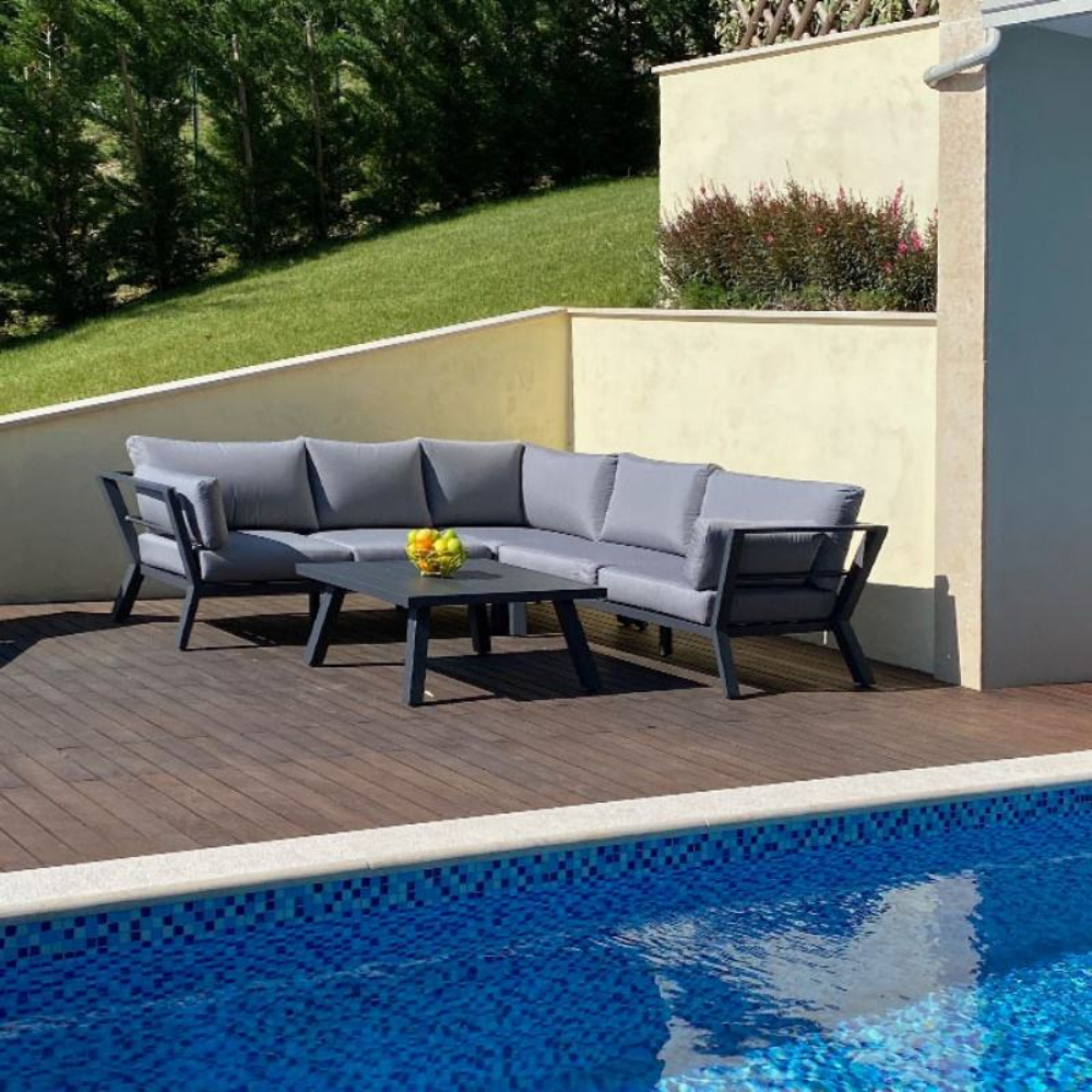 Patio Aluminum Furniture Comfo - Outdoor Furniture Quick Dry บทวิจารณ์และราคา