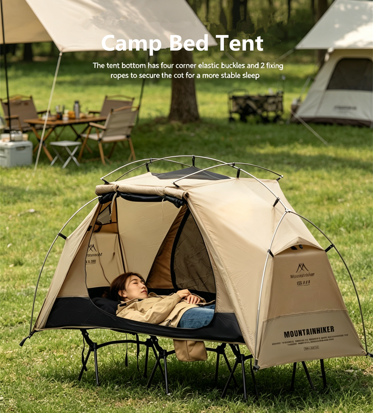 MOUNTAINHIKER Outdoor Camp Bed - Outdoor Furniture Arhaus บทวิจารณ์และราคา