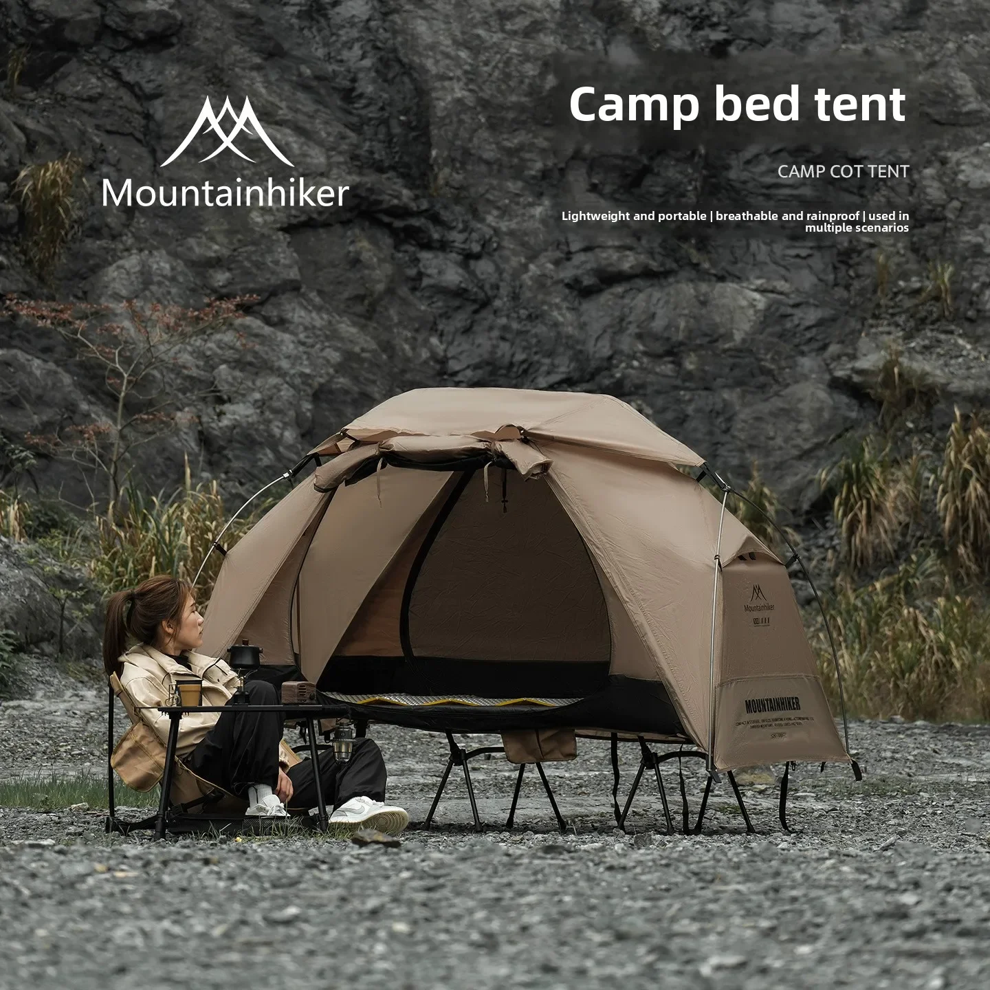 MOUNTAINHIKER Outdoor Camp Bed - Outdoor Furniture Arhaus บทวิจารณ์และราคา