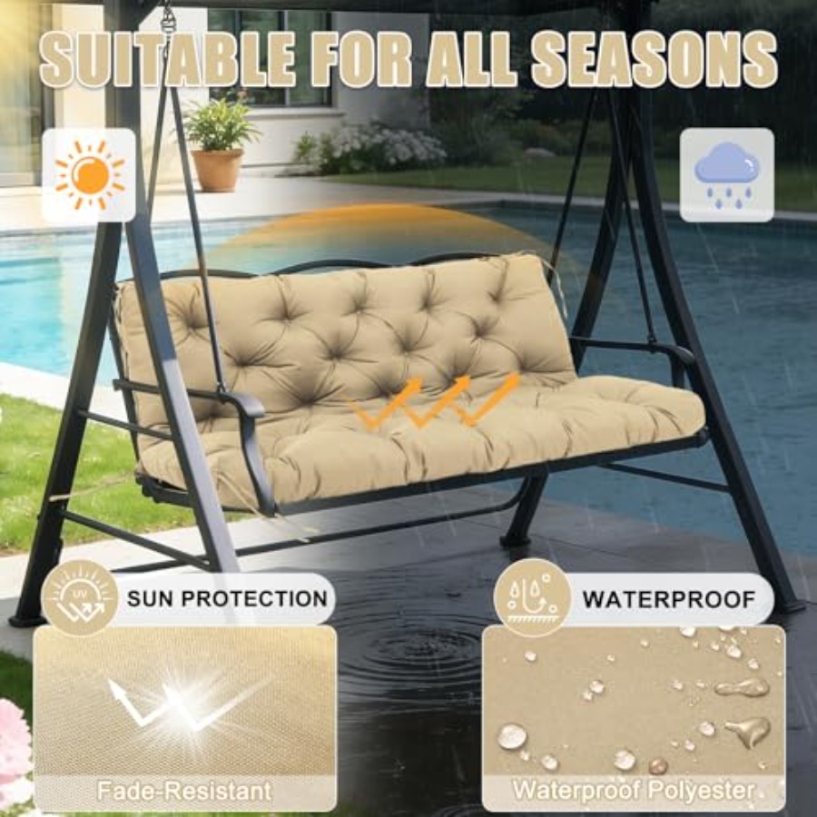 Patio Swing Cushions for Outdo - Outdoor Furniture Quick Dry บทวิจารณ์และราคา