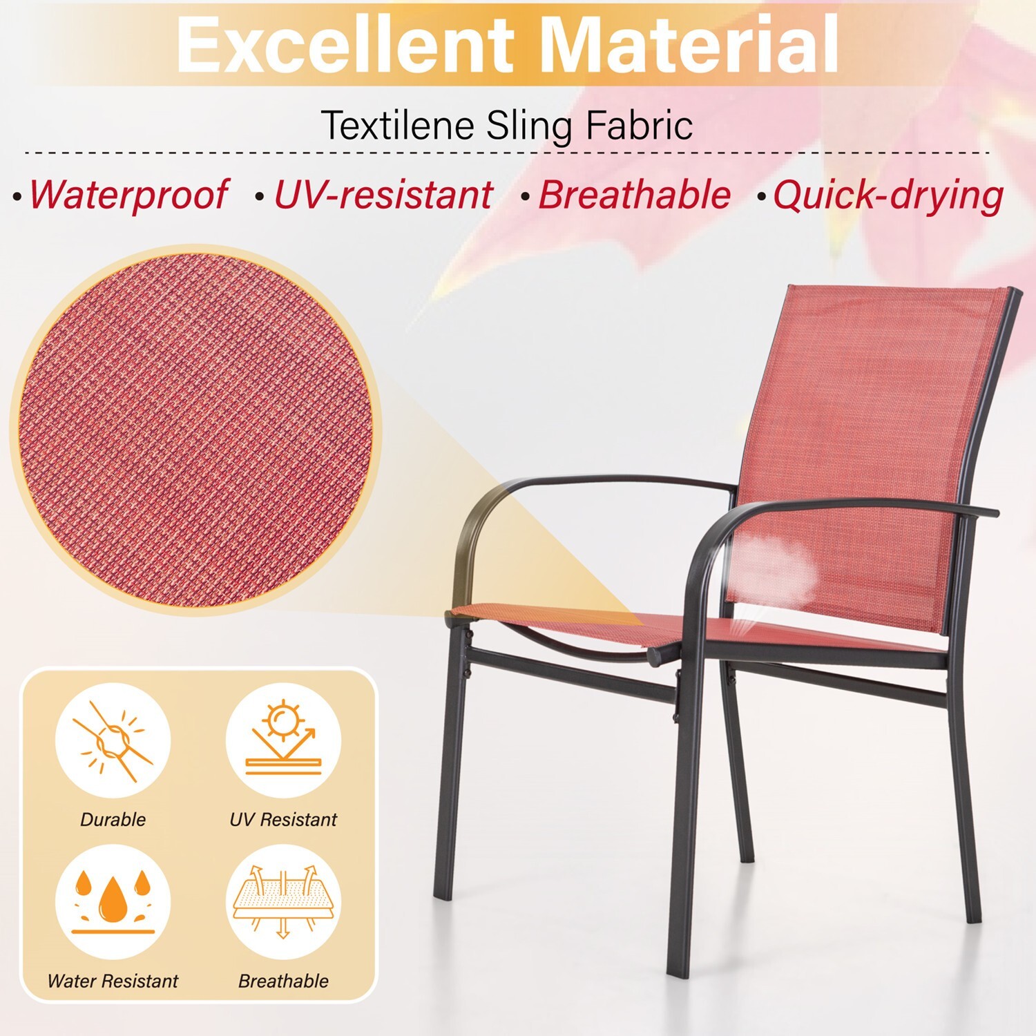 5 Piece Outdoor Dining Set Pat - Outdoor Furniture Year Round บทวิจารณ์และราคา