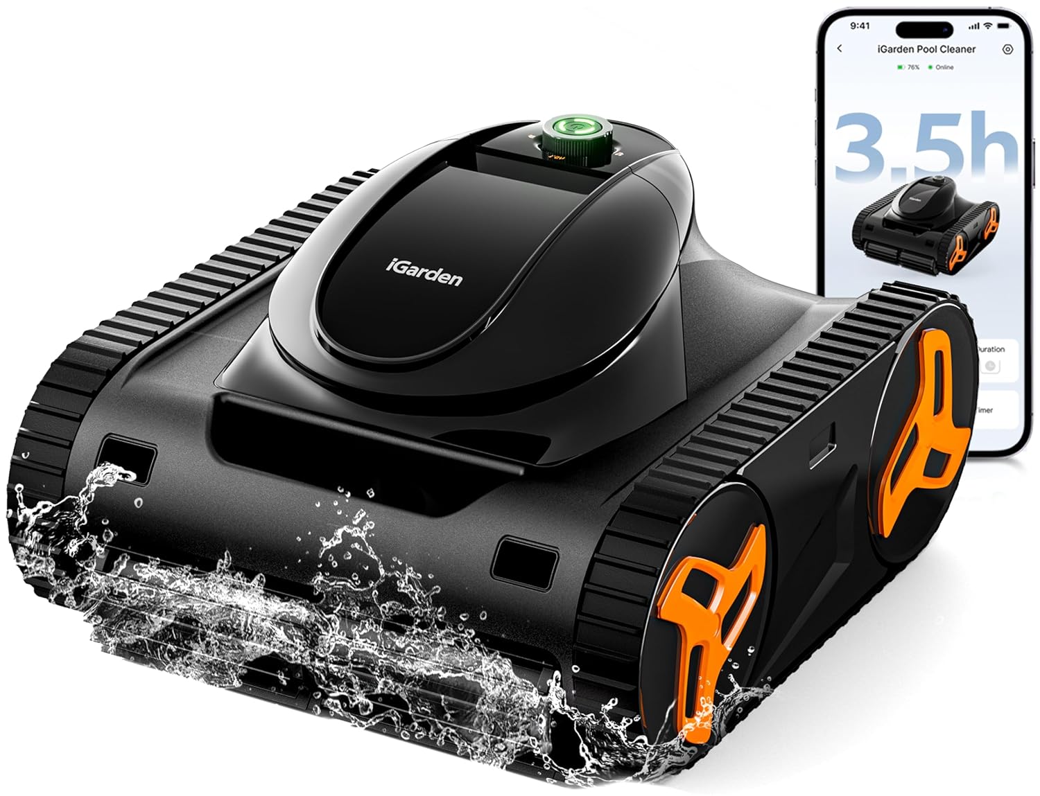 Robotic Pool Cleaner KN Series - Outdoor Furniture Metal บทวิจารณ์และราคา