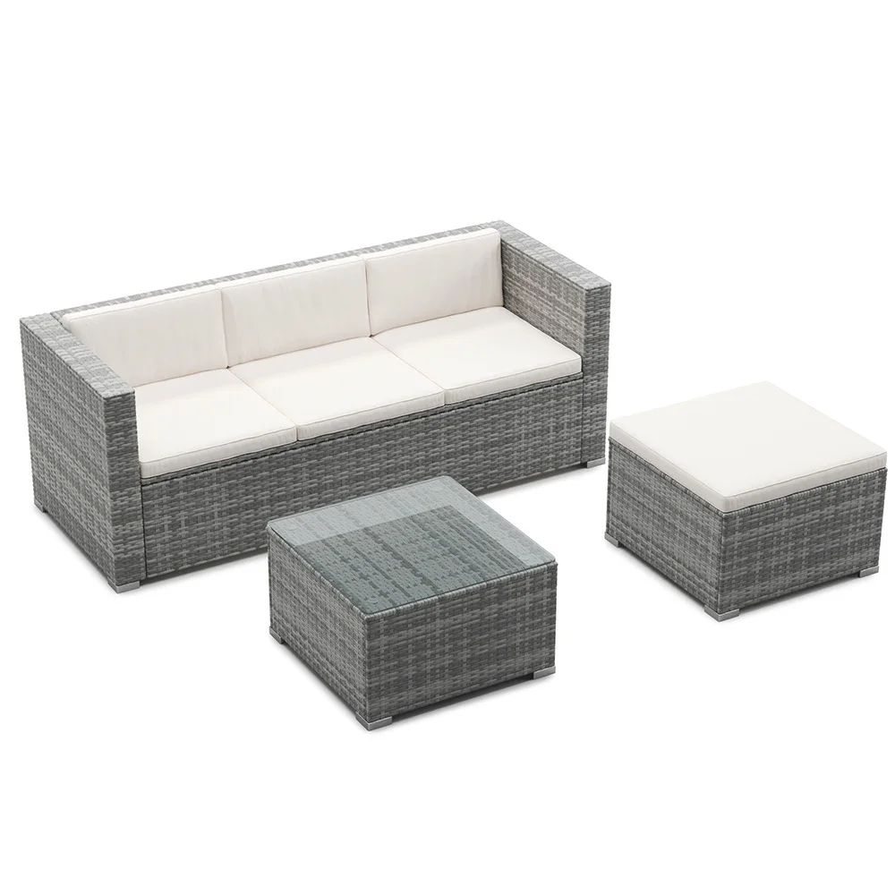 Garden Leisure Steel Rattan So - Outdoor Furniture Types บทวิจารณ์และราคา