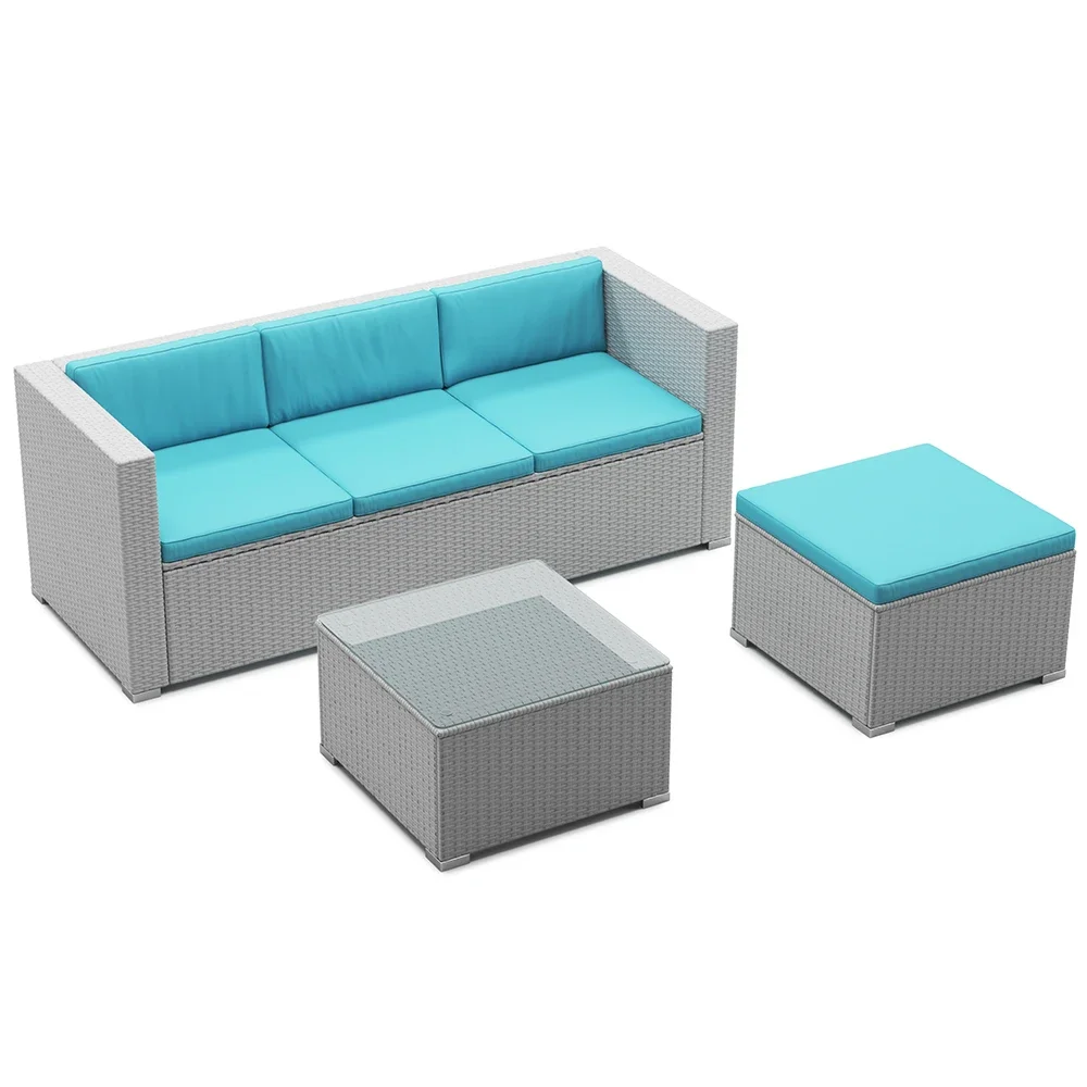 Garden Leisure Steel Rattan So - Outdoor Furniture Types บทวิจารณ์และราคา