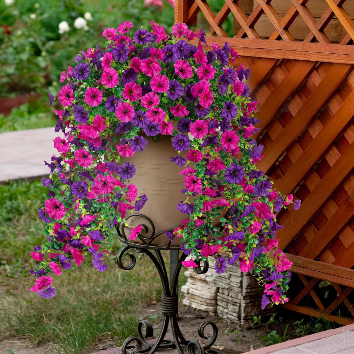 Artificial Flower Vine Morning - Outdoor Furniture Rattan บทวิจารณ์และราคา