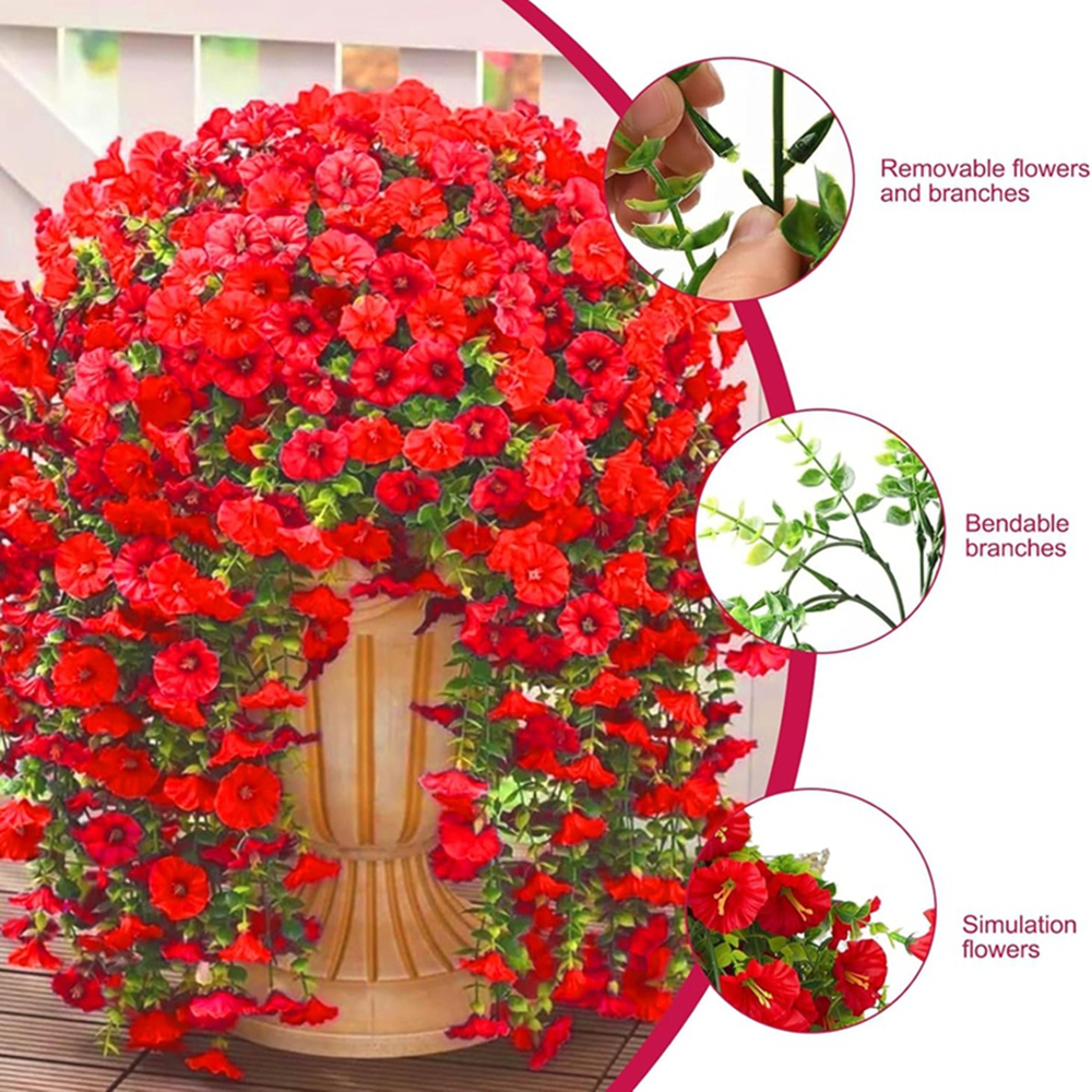 Artificial Flower Vine Morning - Outdoor Furniture Rattan บทวิจารณ์และราคา