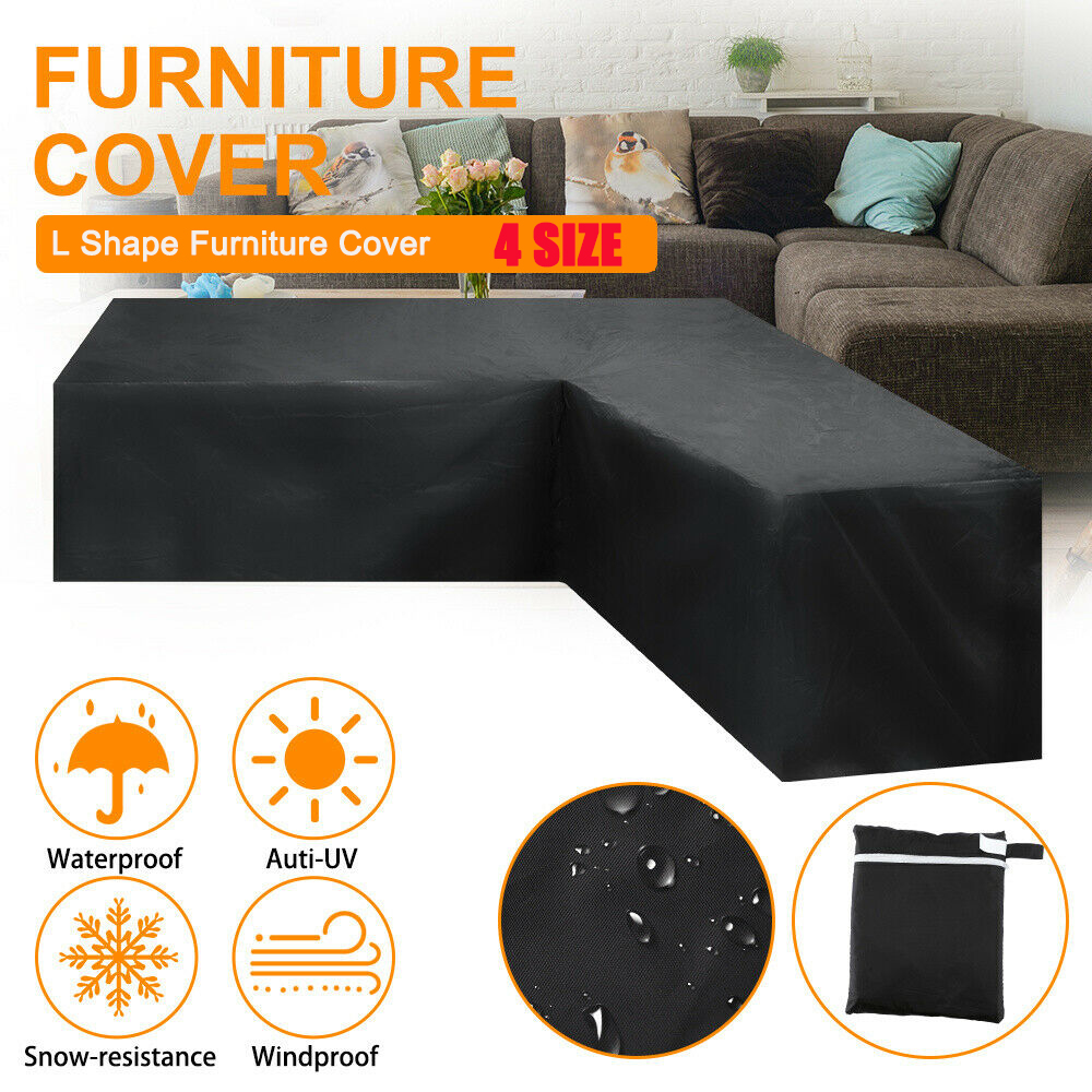 L Shape Furniture Waterproof   - Outdoor Furniture Rattan บทวิจารณ์และราคา