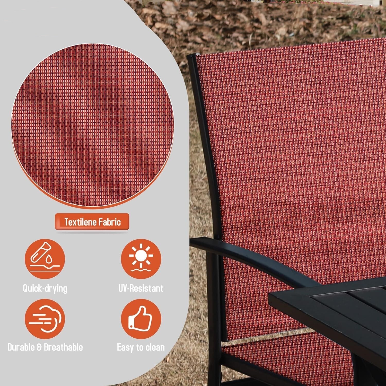 5 Piece Outdoor Dining Set Pat - Outdoor Furniture Year Round บทวิจารณ์และราคา