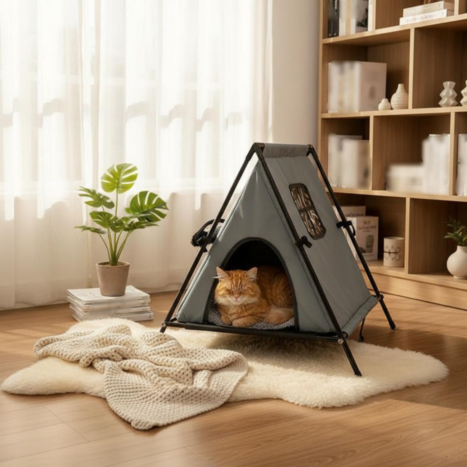 Warming Cat House Year-Round P - Outdoor Furniture Year Round บทวิจารณ์และราคา