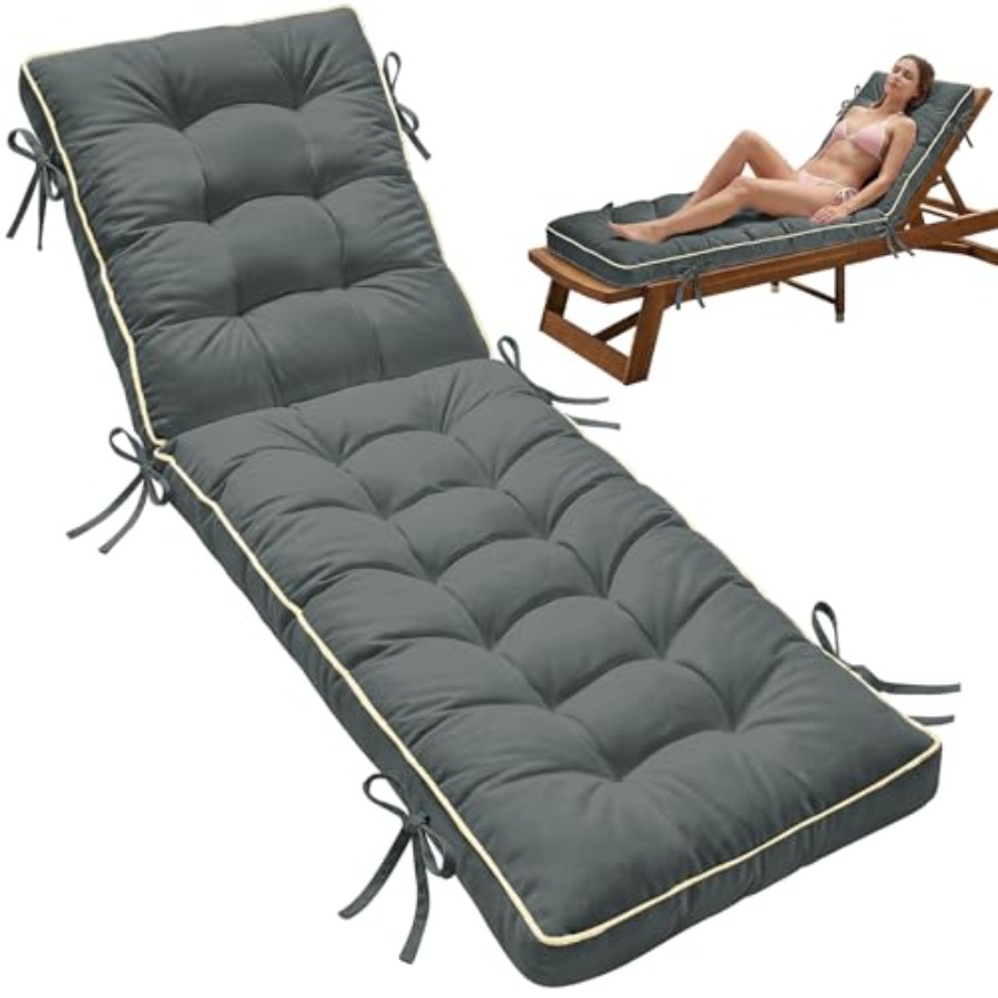 x21 Folding Chaise Lounge Cush - Outdoor Furniture Quick Dry บทวิจารณ์และราคา