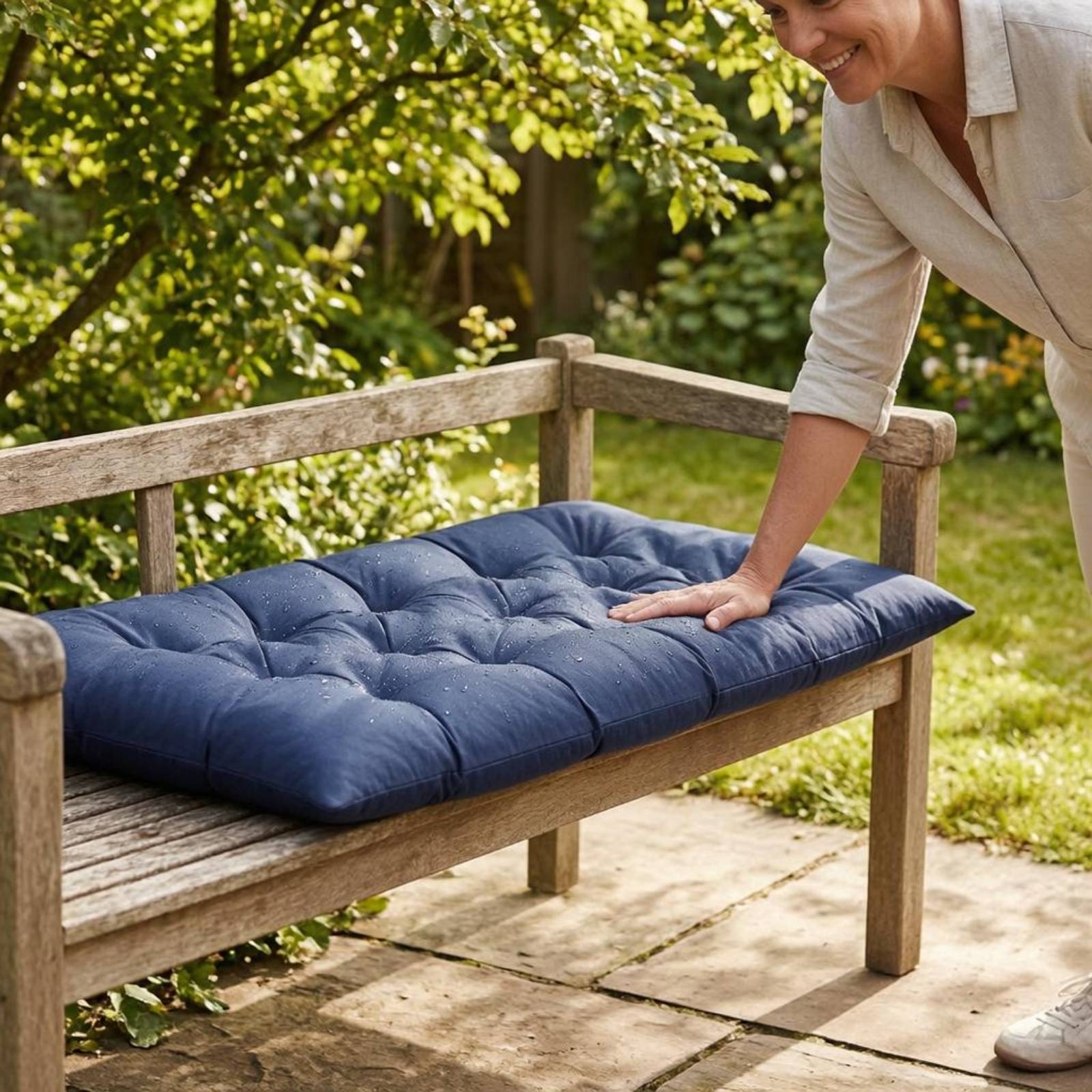 Waterproof Bench Cushion Sunpr - Outdoor Furniture Balcony บทวิจารณ์และราคา