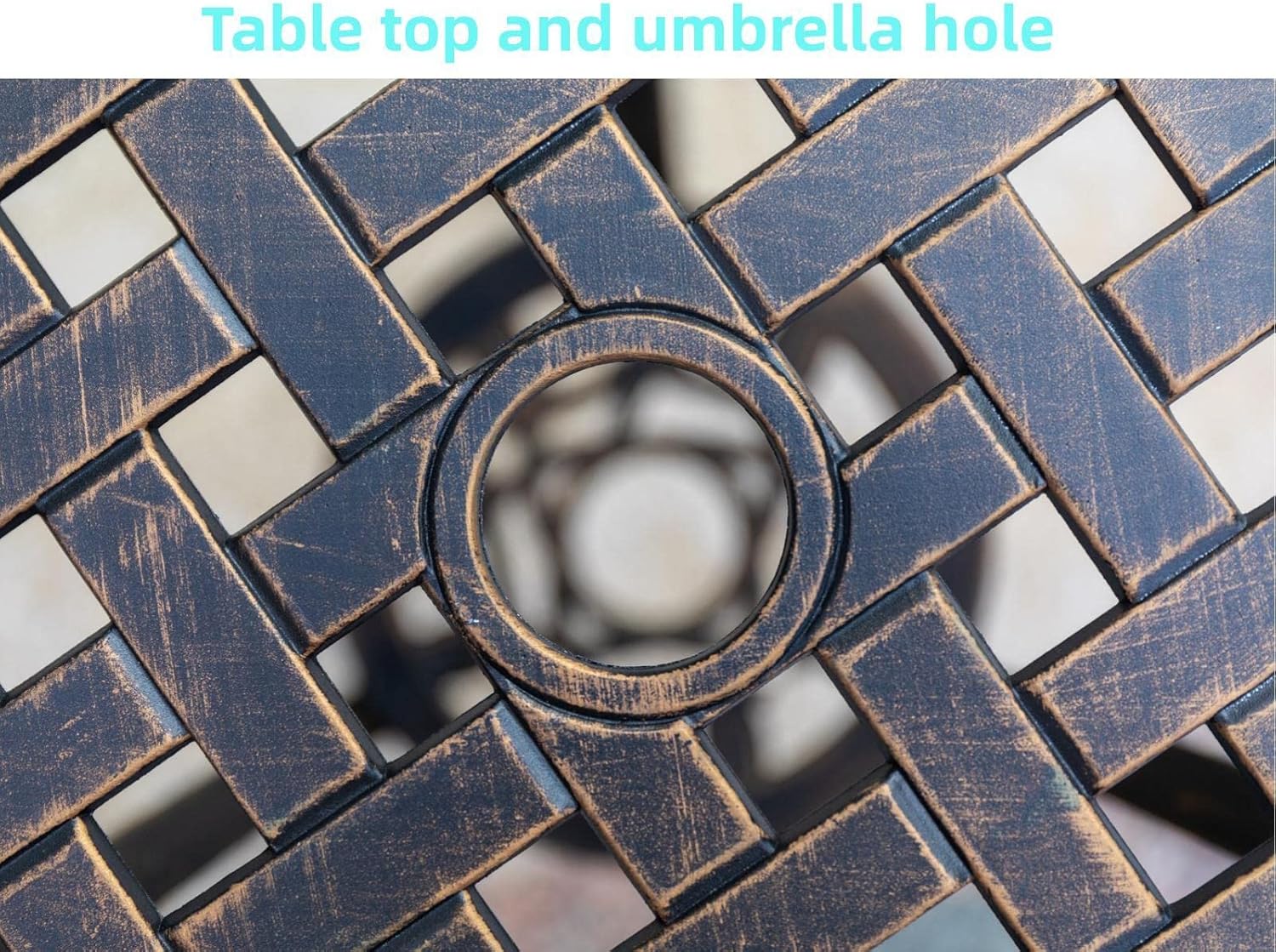 Bronze rust-resistant cast alu - Outdoor Furniture Patio บทวิจารณ์และราคา