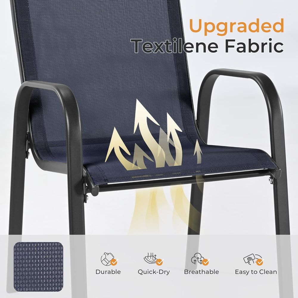 Outdoor Patio Dining Set, 8 Qu - Outdoor Furniture Quick Dry บทวิจารณ์และราคา