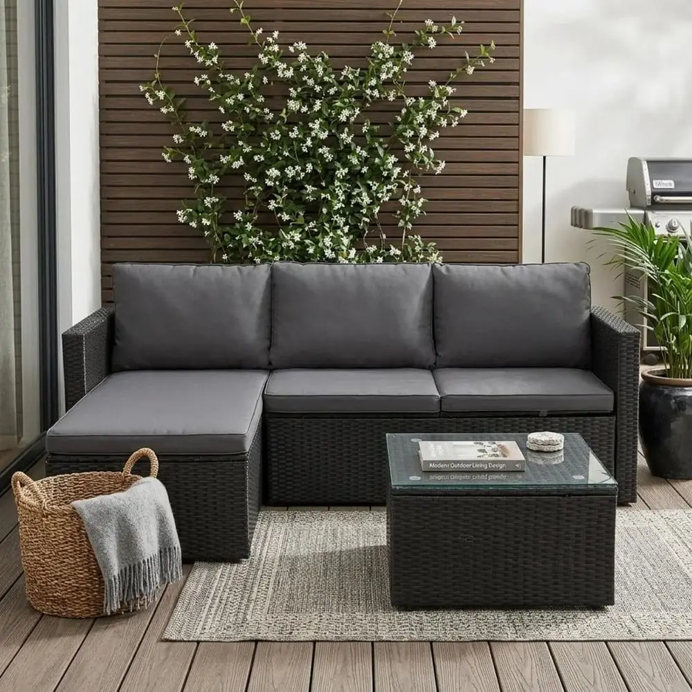 4-Piece Outdoor Patio Furnitur - Outdoor Furniture Fire Pit บทวิจารณ์และราคา