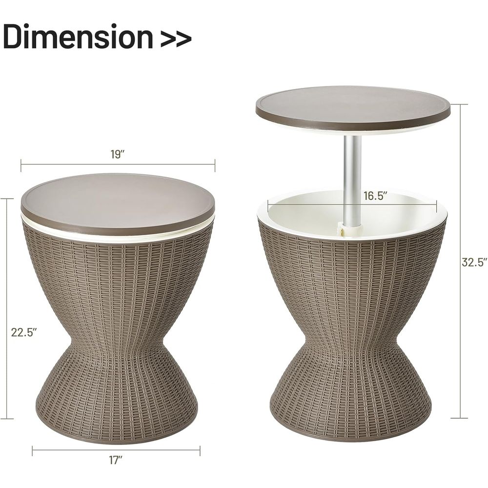 Weather-Resistant Rattan Patio - Outdoor Furniture Sale บทวิจารณ์และราคา