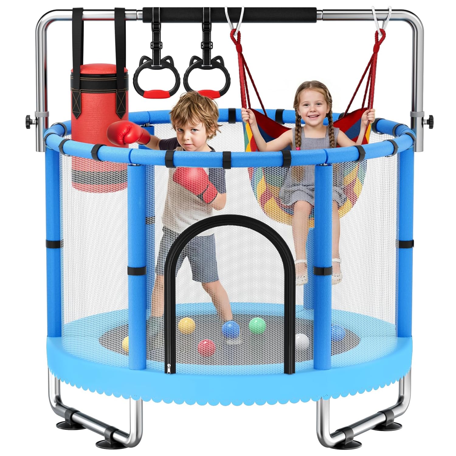 Toddler Trampoline,Trampoline  - Outdoor Furniture Sale บทวิจารณ์และราคา