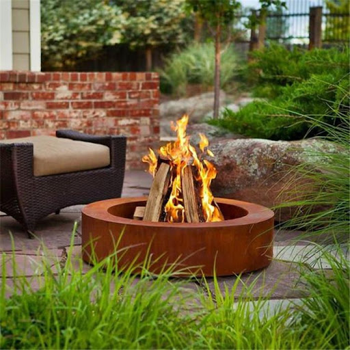 Outdoor Sofa Set Fire Pit Tabl - Outdoor Furniture Fire Pit บทวิจารณ์และราคา