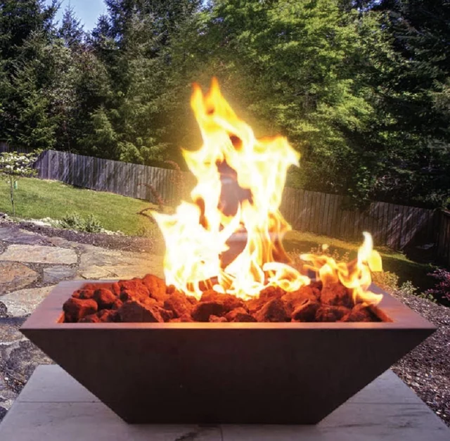 Outdoor Sofa Set Fire Pit Tabl - Outdoor Furniture Fire Pit บทวิจารณ์และราคา