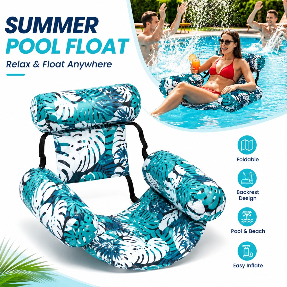 Heavy Duty Blow Up Pool Chair  - Outdoor Furniture Arhaus บทวิจารณ์และราคา