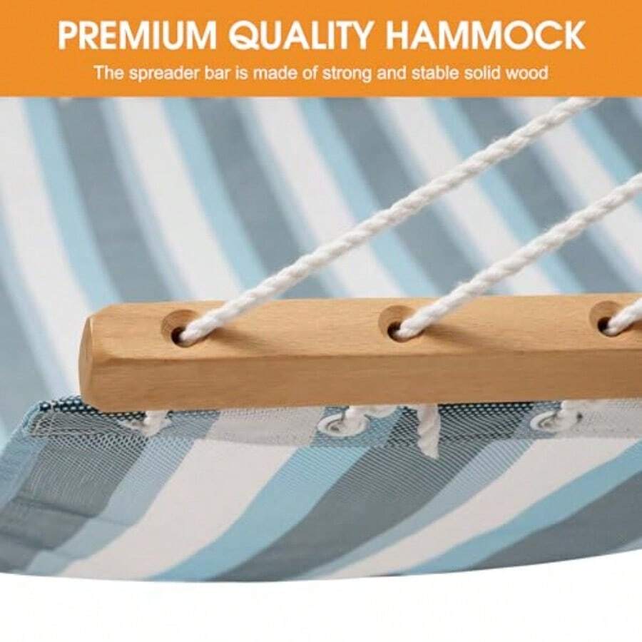 Quick Dry Double Hammock With  - Outdoor Furniture Quick Dry บทวิจารณ์และราคา