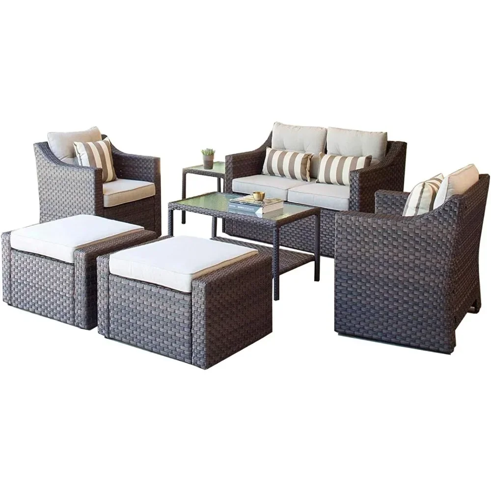 SAT Outdoor Patio Furniture Se - Outdoor Furniture Loveseat บทวิจารณ์และราคา