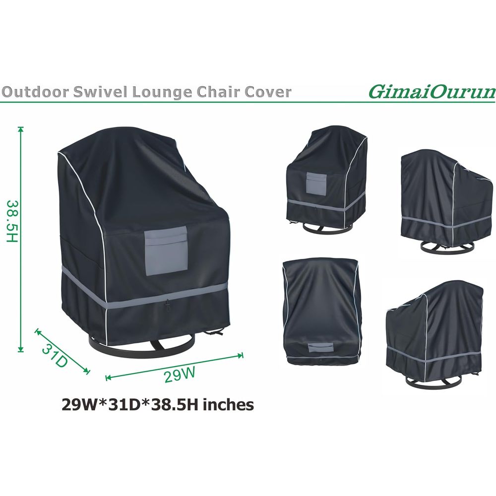 Outdoor Swivel Recliner Cover, - Outdoor Furniture Patio บทวิจารณ์และราคา