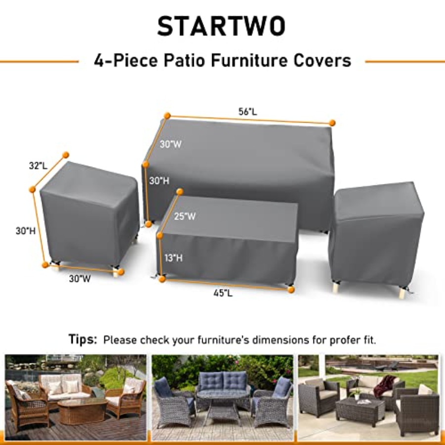 Outdoor Waterproof Patio Furni - Outdoor Furniture Loveseat บทวิจารณ์และราคา