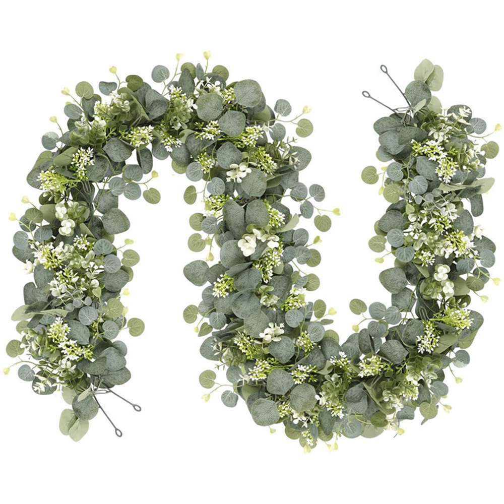 Artificial Eucalyptus Garland  - Outdoor Furniture Sale บทวิจารณ์และราคา