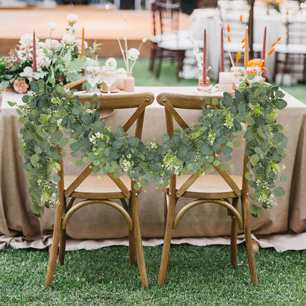 Artificial Eucalyptus Garland  - Outdoor Furniture Sale บทวิจารณ์และราคา