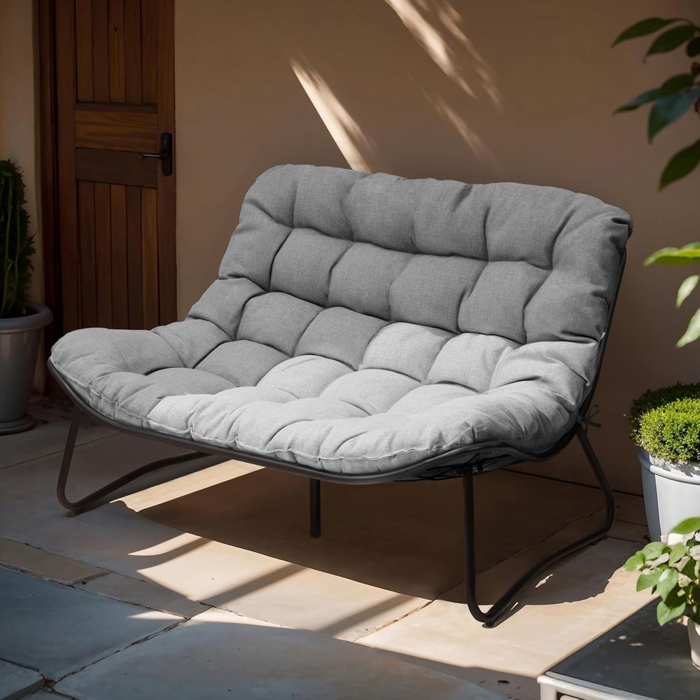 Outdoor Loveseat, 2-Seat Soa w - Outdoor Furniture Loveseat บทวิจารณ์และราคา