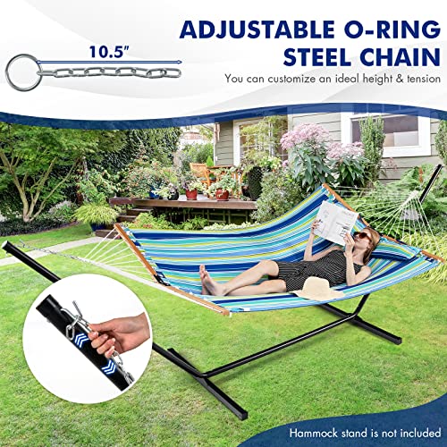 10.5 Feet Double Hammock With  - Outdoor Furniture Quick Dry บทวิจารณ์และราคา