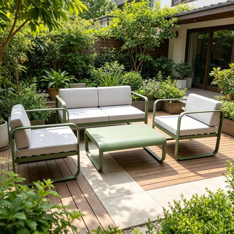 Macaron Color Sunproof Waterpr - Outdoor Furniture Metal บทวิจารณ์และราคา
