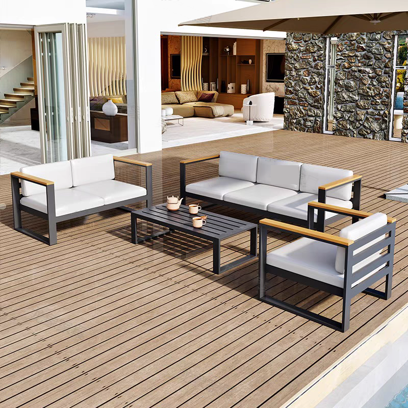 Modern Style Aluminum Patio So - Outdoor Furniture Sale บทวิจารณ์และราคา