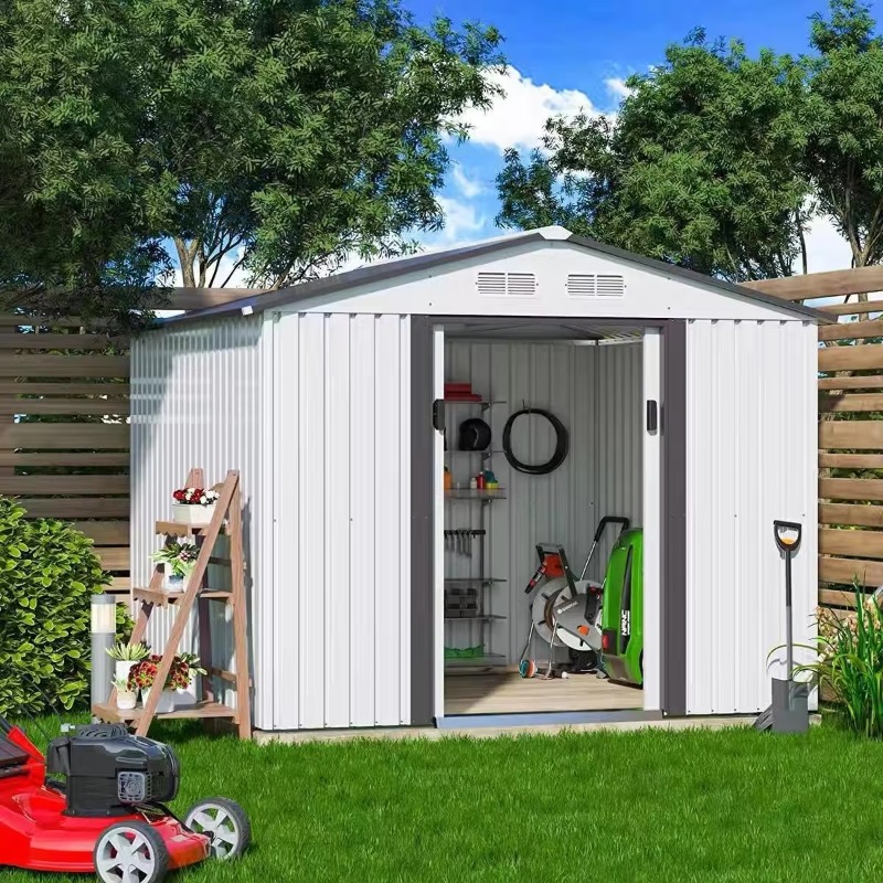 Outdoor Metal Garden Shed Wate - Outdoor Furniture Types บทวิจารณ์และราคา
