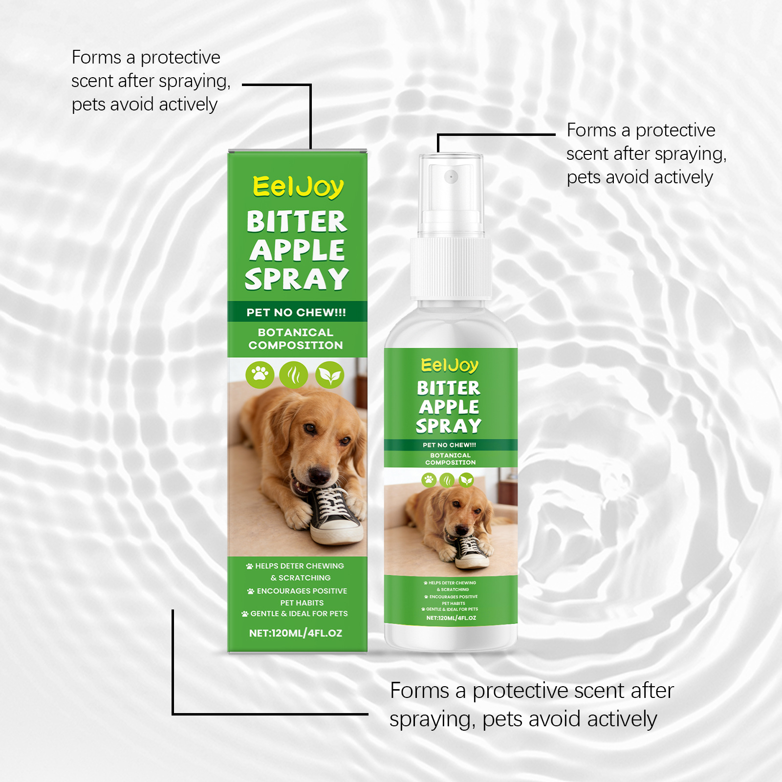 Pet Anti-Chew Spray Non-Toxic  - Outdoor Furniture Quick Dry บทวิจารณ์และราคา