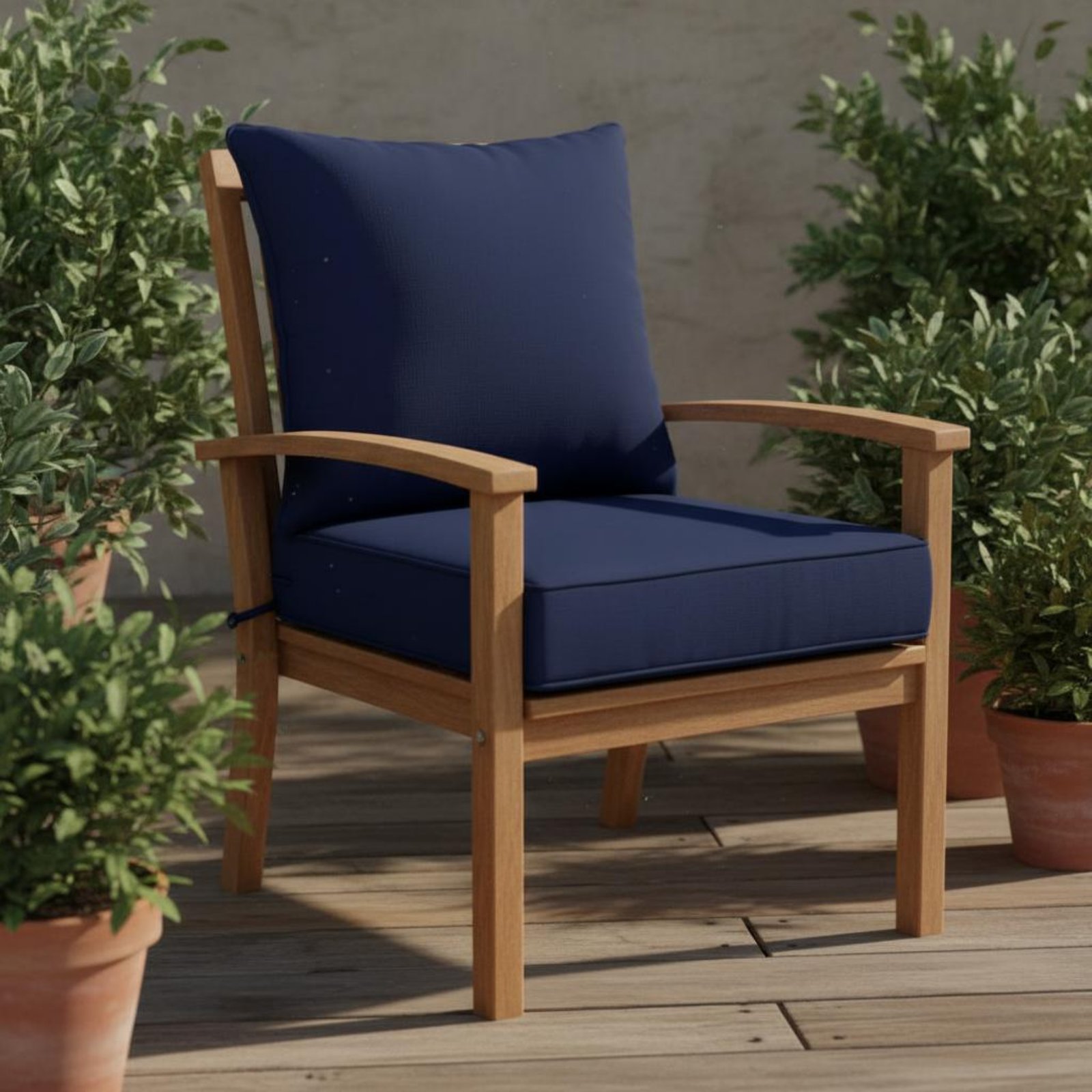 Patio Chair Pad Hidden Closure - Outdoor Furniture Patio บทวิจารณ์และราคา