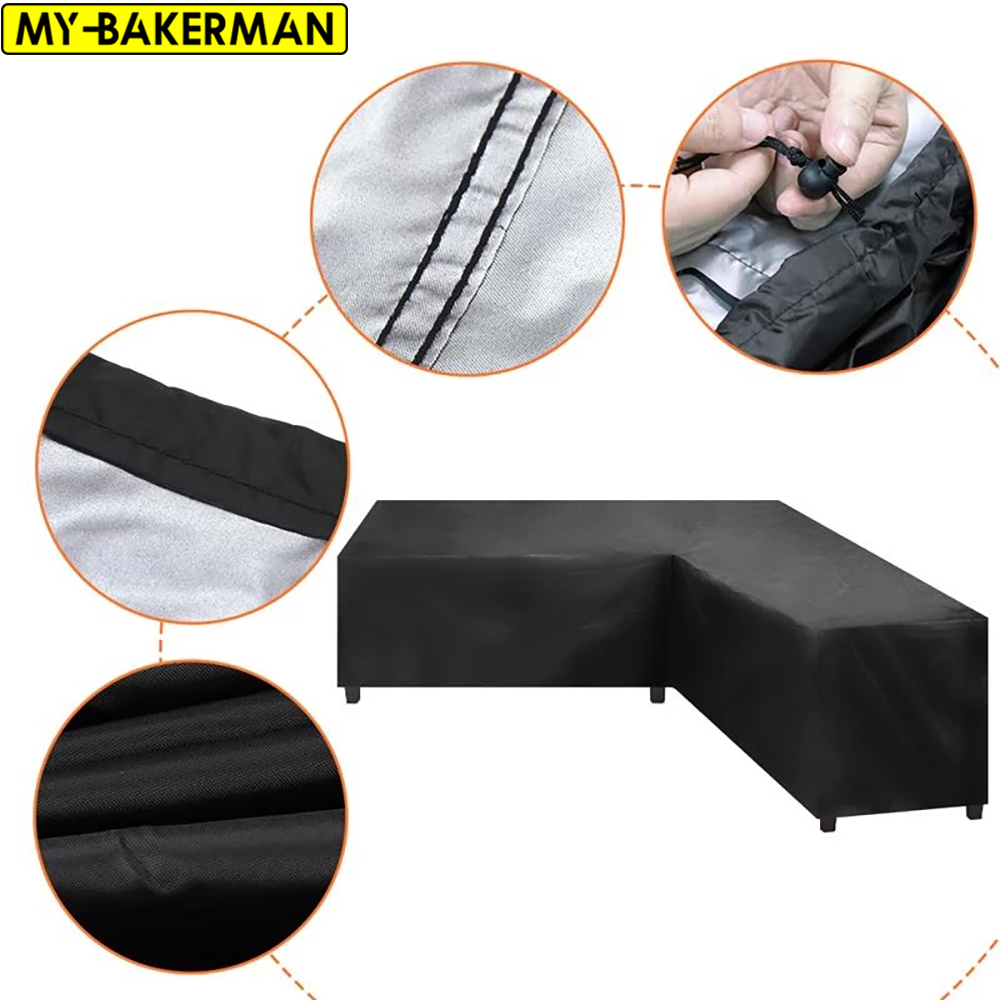 Waterproof Corner Sofa L Shape - Outdoor Furniture Rattan บทวิจารณ์และราคา