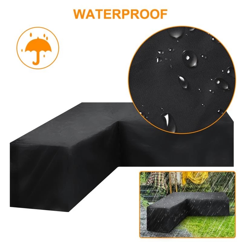 Waterproof Corner Sofa L Shape - Outdoor Furniture Rattan บทวิจารณ์และราคา