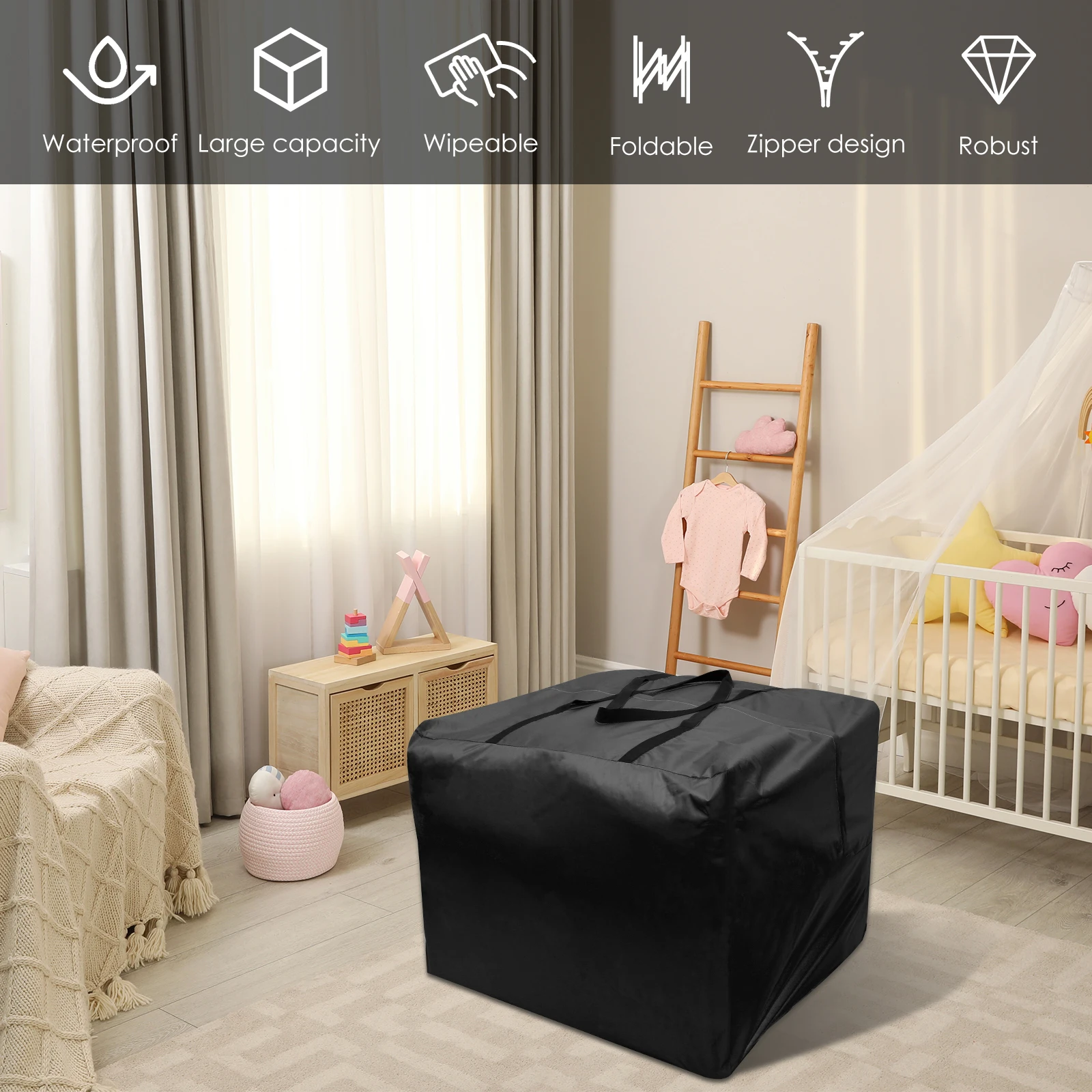 Cushion Storage Bag with Handl - Outdoor Furniture Types บทวิจารณ์และราคา