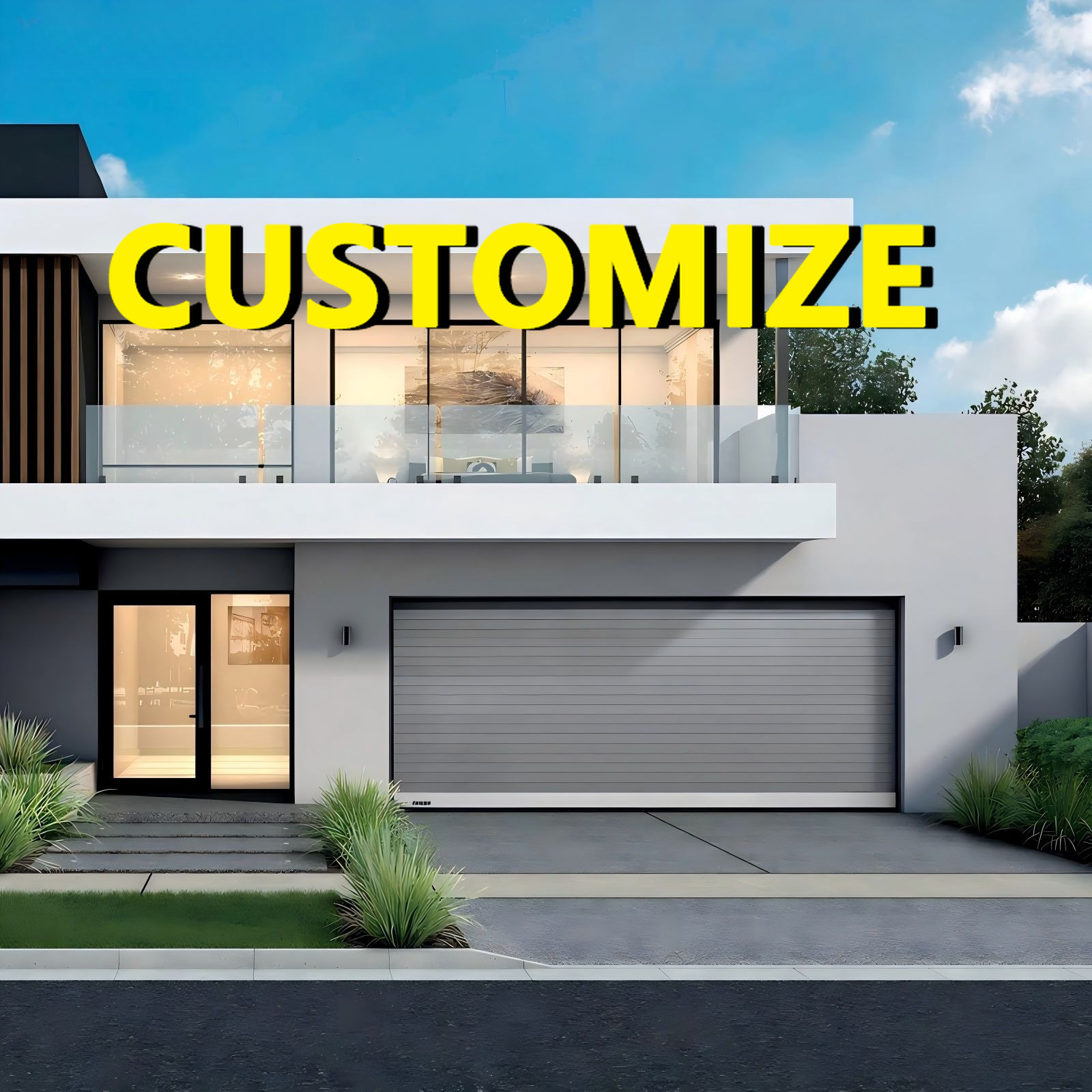 Any Size Custom Storefront Rol - Outdoor Furniture Metal บทวิจารณ์และราคา
